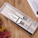 Personalised Engraved Cake Serving Wedding Set Knife Engagement Server Stainless