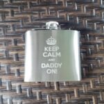 Personalized Hip Flask Liquor Whiskey Alcohol Cap Stainless Steel Pocket gift - Image 3