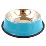 Pet Feeding Bowls PERSONALISED Durable Stainless Steel Non-slip Dog Cat Bowl - Image 3