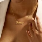18K Gold Plated Custom Name Necklace: Personalized Jewelry Gift - Image 4