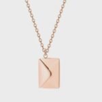 Love Letter Envelope Pendant Necklace Customized Stainless Steel Jewelry Confession Valentine Day Mother Day Gift - Image 2