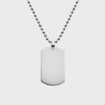 Custom Dog Tag with Photo Stainless Steel Family Pendants Personalized Name Mens Necklace Hiphop Women Pendant