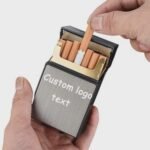 Metal Cigarette Case Aluminum Holder Storage Container box Personalised - Image 5