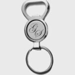 Personalised Bottle Opener Keychains Key Ring Heavy Duty Zinc Alloy Pendant