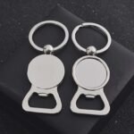 Personalised Bottle Opener Keychains Key Ring Heavy Duty Zinc Alloy Pendant - Image 2