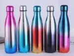 Personalised Custom Engraved insulated 500ml Water Bottle hot Cold Thermal Flask - Image 8