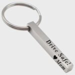 Stainless Steel Custom Letter Name Key Chain Personalized Engraved Keyring Gifts - Image 5