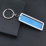 Personalized License Plate Keychain Custom Car Key Ring