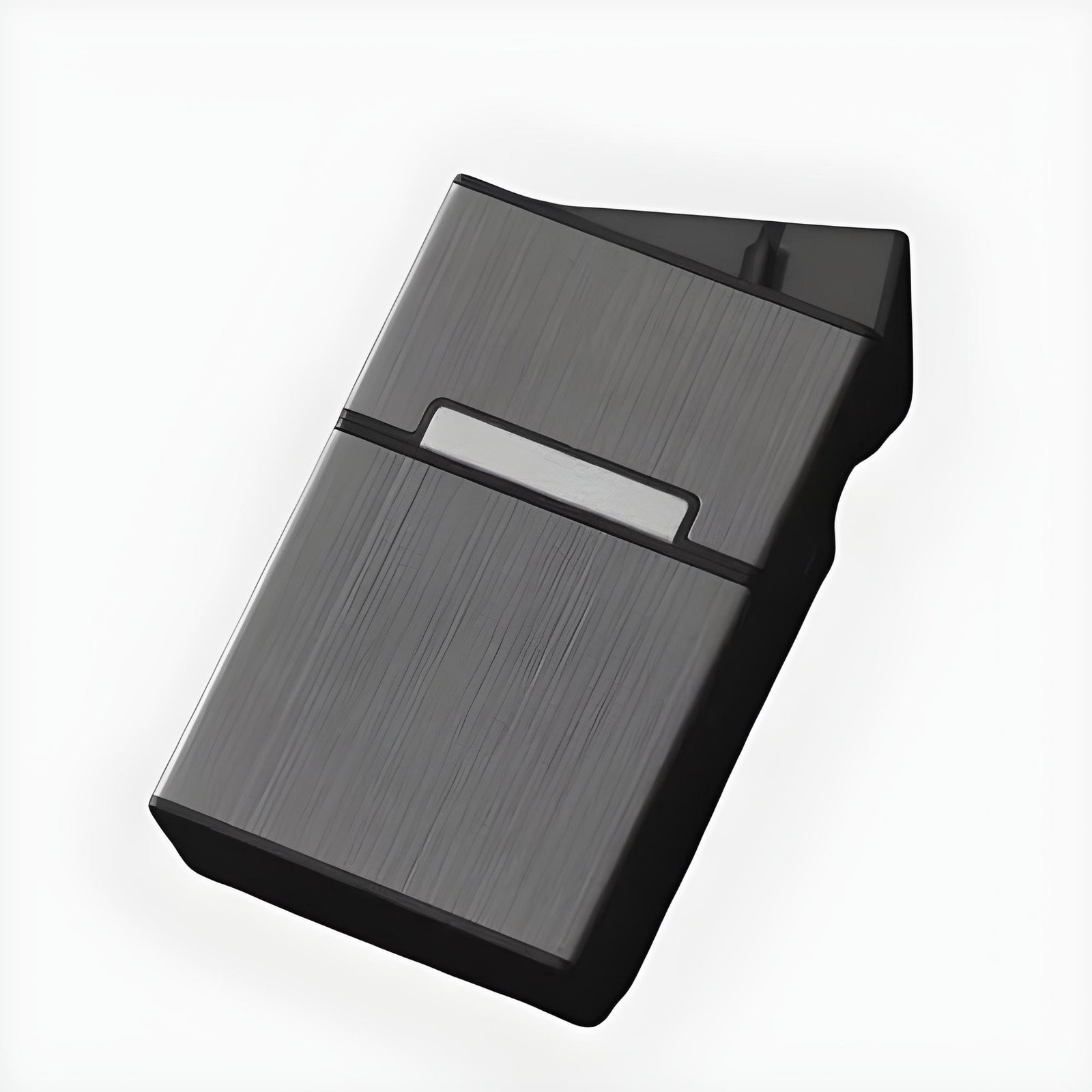 il_fullxfull.7664953979_fl65.jpg Metal Cigarette Case Aluminum Holder Storage Container box Personalised - Image 1