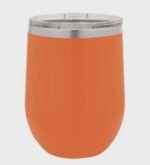 Wine Glass Tumbler Personalised 12oz Stemless Insulated DoubleWall Camp Tumblers - Image 5