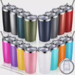 Stainless Steel Insulated Tumbler Personalised 590ml/20oz Double Wall Travel Mug