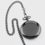 Classic pocket watch shiny retro double-sided bright quartz necklace watch gift - Image 3
