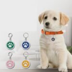 Personalized Paw Print Pet ID Tag, Stainless Steel, Anti-Lost - Image 3