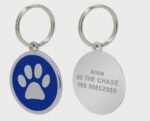 Personalized Paw Print Pet ID Tag, Stainless Steel, Anti-Lost - Image 8
