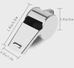 Stainless Steel Whistle coach referee Letter Name Personalized Engraved 5 sets - Image 4