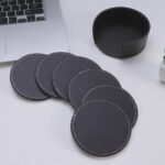 Personalised Coasters 6pc Stainless Steel Drink W/ Holder Table Coasters - Image 7