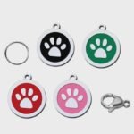 Personalized Paw Print Pet ID Tag, Stainless Steel, Anti-Lost - Image 5