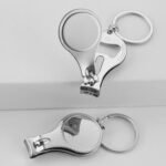 Nail Clippers Keychain with Key Ring Heat Transfer Keychain Tools Household Gift - Image 4