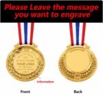 Personalized Sports Medal: Custom Engraved Aluminum Alloy Finisher Award - Image 3