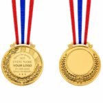 Personalized Sports Medal: Custom Engraved Aluminum Alloy Finisher Award