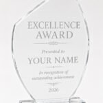 Personalized Appreciation Award Plaque Acrylic Recognition Awards Sports Gift Trophy