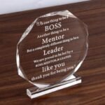 Crystal Glass Trophy Medal Graduation Business Appreciation Awards Souvenir Gift