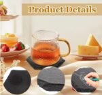 Personalised Slate Coasters Hexagon Shaped Laser Engraved Drink Bar Table Coaster - Image 5