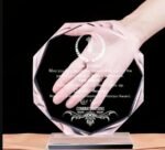 Crystal Glass Trophy Medal Graduation Business Appreciation Awards Souvenir Gift - Image 4