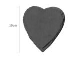 Slate Coasters Personalised Heart Shaped Laser Engraved Drink Bar Table Coaster - Image 4
