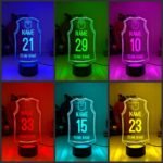 Personalized Soccer Jersey Light with Name & Number – Custom Messi Style LED Lamp for Football Fans, Unique Birthday Gift - Image 10