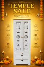Medium Pooja Mandir – Premium Home Temple