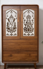 Temple mandir 2 door 2 drawer - Image 3